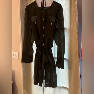 Banana Republic shirt dress with belt